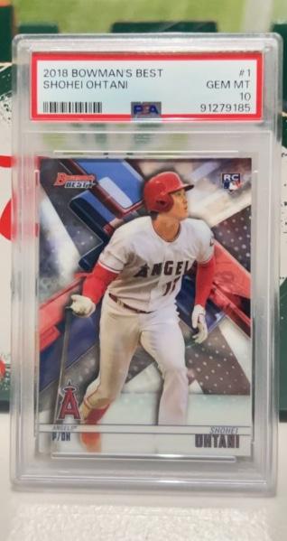 2018 Bowman's Best Shohei Ohtani VETERANS AND ROOKIES #1