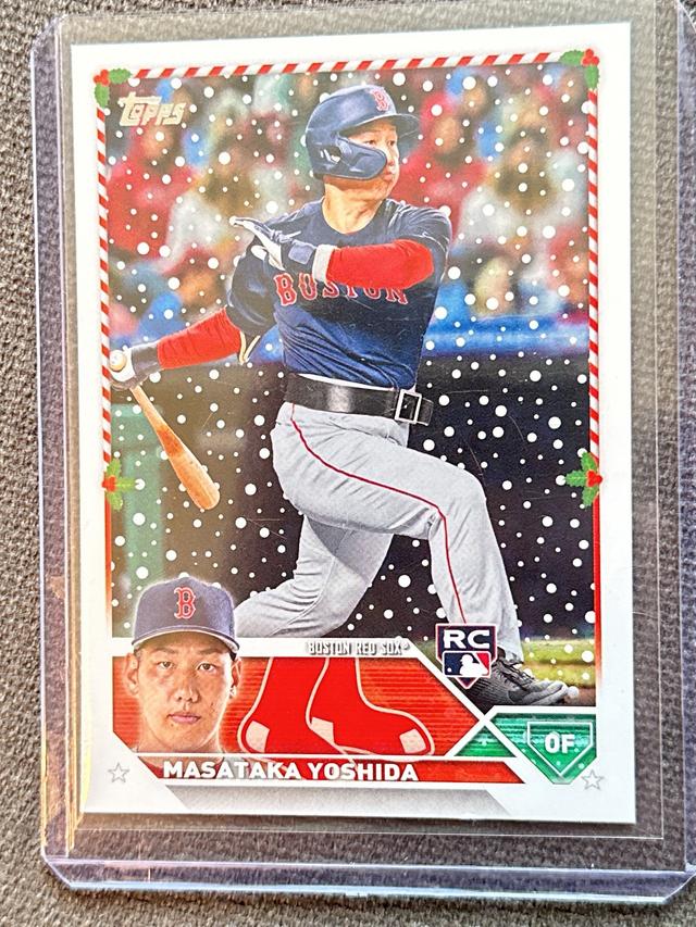 2023 Topps Holiday Masataka Yoshida SSP #H8