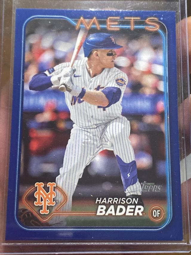 2024 Topps Series 2 Harrison Bader BASE SET Royal Blue #639