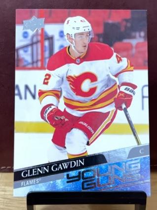 2020-21 Upper Deck Extended Series Glenn Gawdin Base Young Guns Set #726