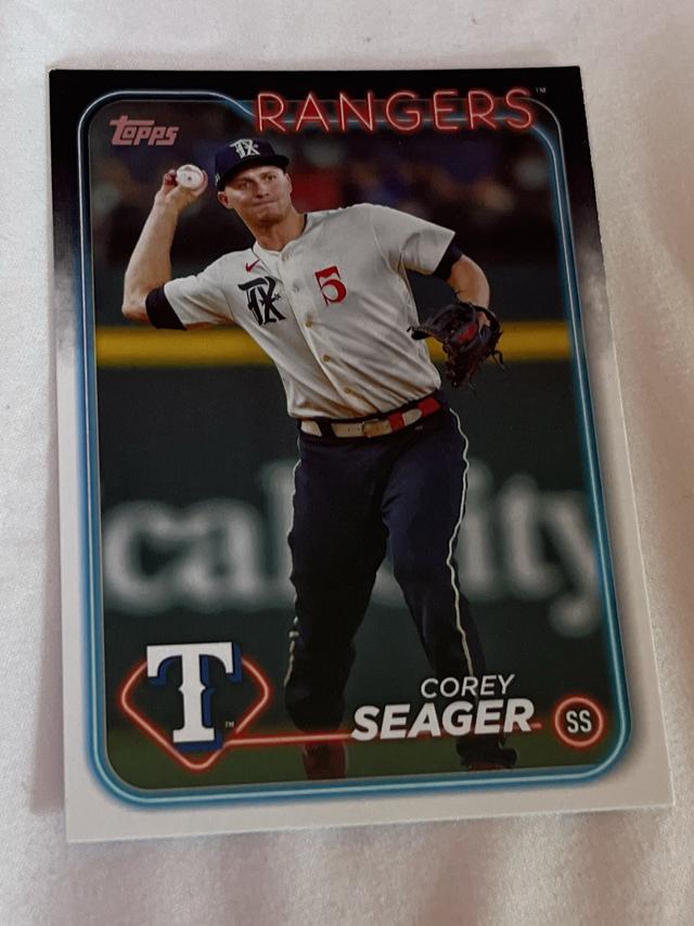 2024 Topps Series 1 Corey Seager BASE CARD SET #150