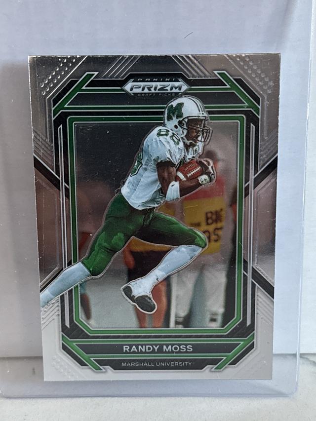 2023 Panini Prizm Draft Picks Football Randy Moss Base Set #83