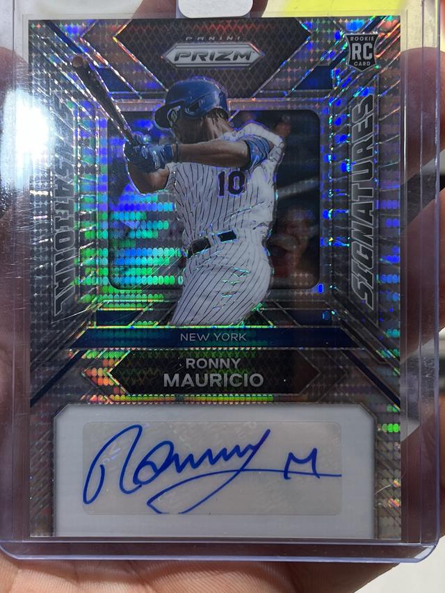 2024 Topps Five Star Ronny Mauricio Silver Signatures #SS-RM