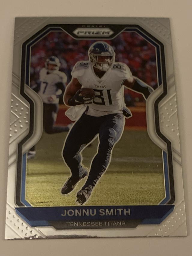 2020 Panini Prizm Jonnu Smith Base Set Red Ice #104