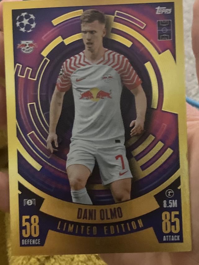 2023-24 Topps Match Attax UEFA Dani Olmo Limited Edition Set #LE17