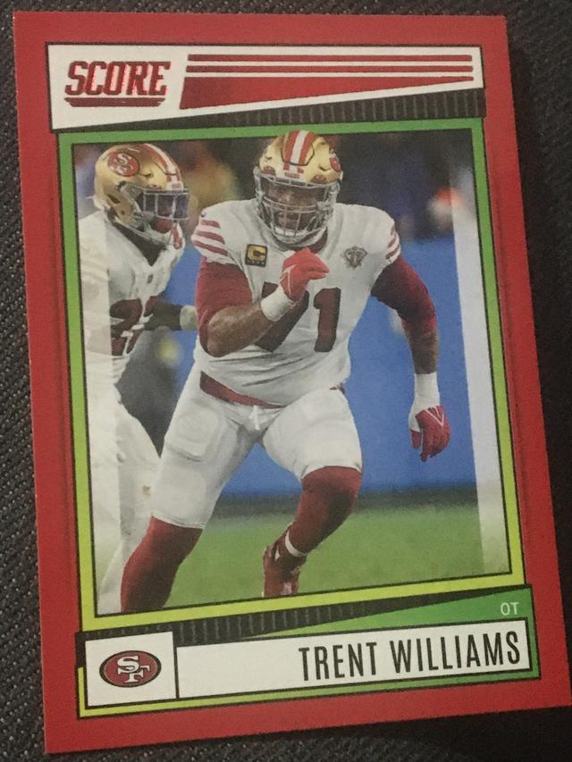 2022 Score Football Trent Williams Base Set #164