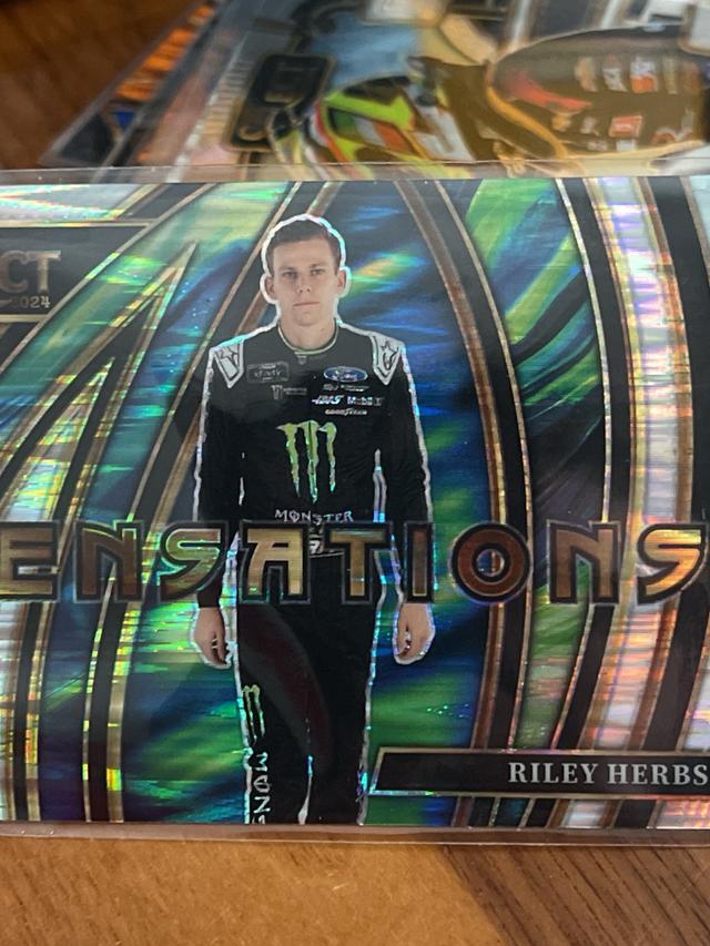 2024 Panini Select NASCAR Riley Herbst Sensations #17