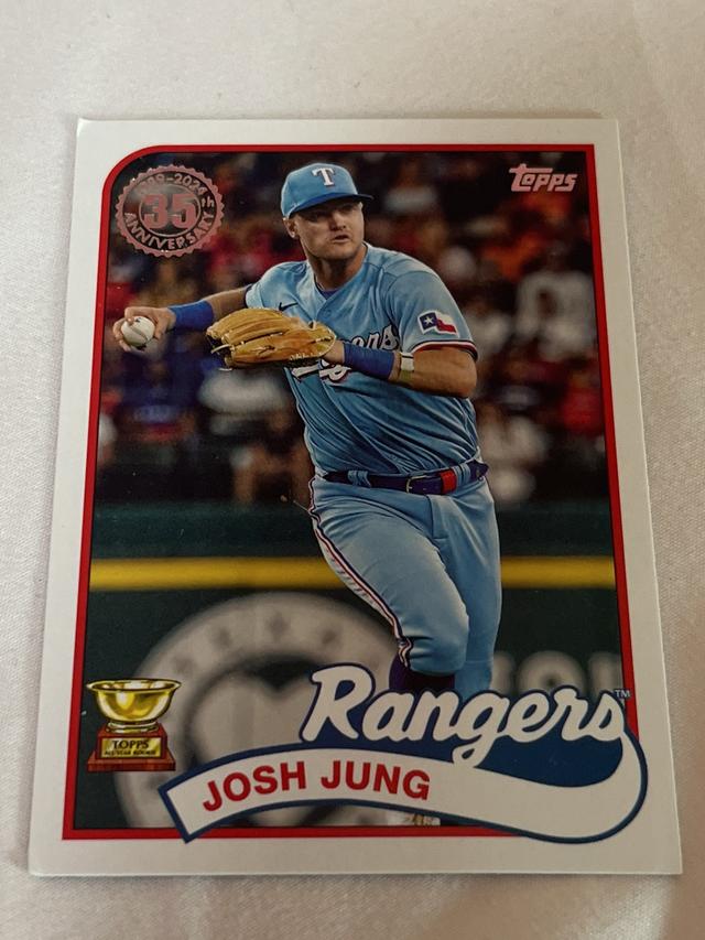 2024 Topps Series 1 Josh Jung 1989 TOPPS BASEBALL #89B-33