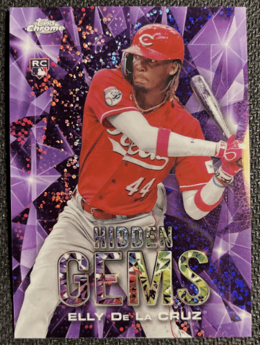 2024 Topps Series 1 Elly De La Cruz ﻿HIDDEN GEMS SSP #HG-1