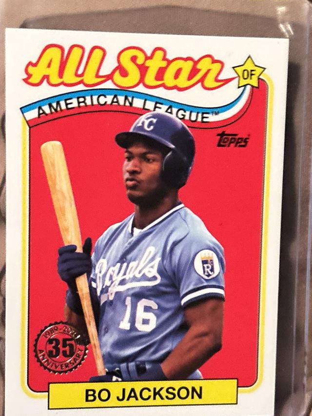 2024 Topps Series 2 Bo Jackson 1989 TOPPS ALL STAR BASEBALL #89ASB-36