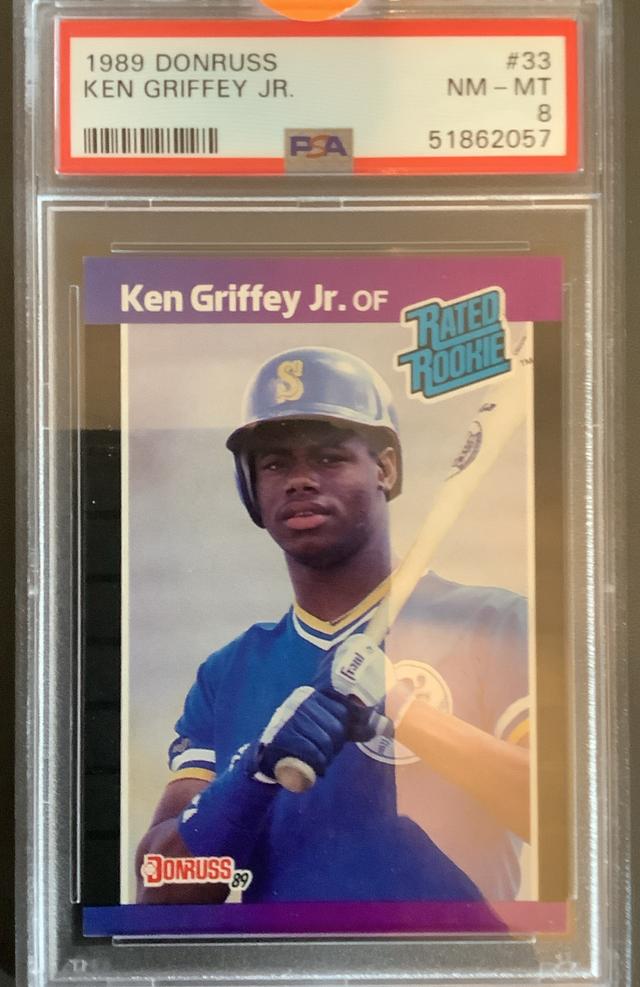 1989 Donruss Ken Griffey, Jr. Rated Rookie #33