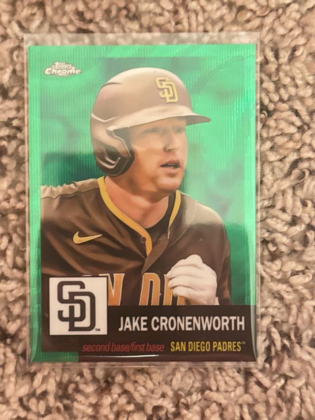 2022 Topps Chrome Platinum Jake Cronenworth ﻿Base Set /99 #421