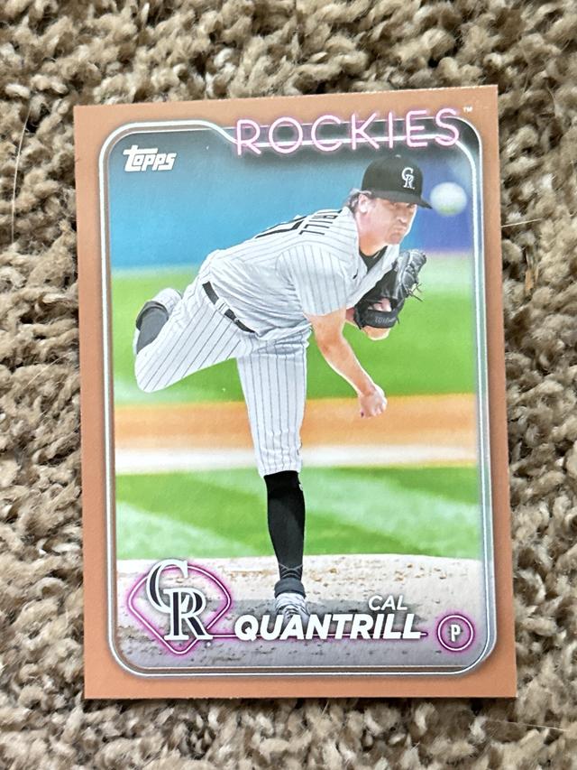 2024 Topps Series 2 Cal Quantrill BASE SET Gold /2024 #638