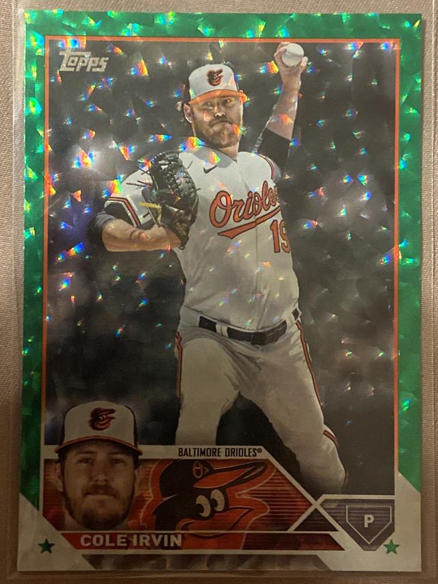 2023 Topps Series 2 Cole Irvin SERIES 2 - BASE SET /499 #408