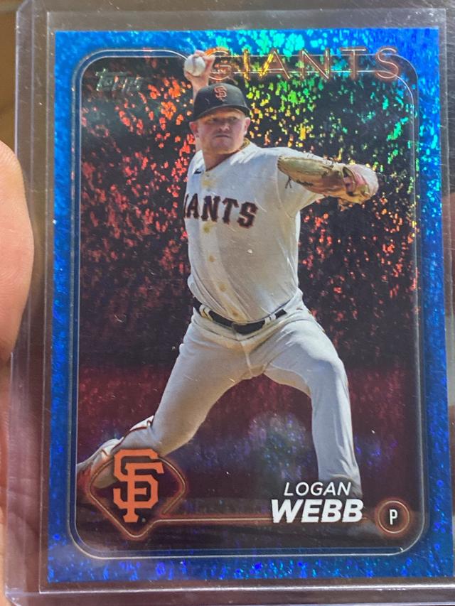 2024 Topps Series 1 Logan Webb BASE CARD SET /999 #4