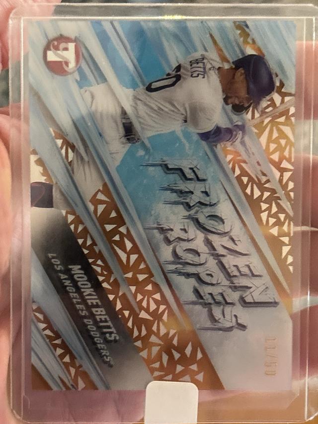 2024 Topps Pristine Mookie Betts Frozen Ropes #FR-25