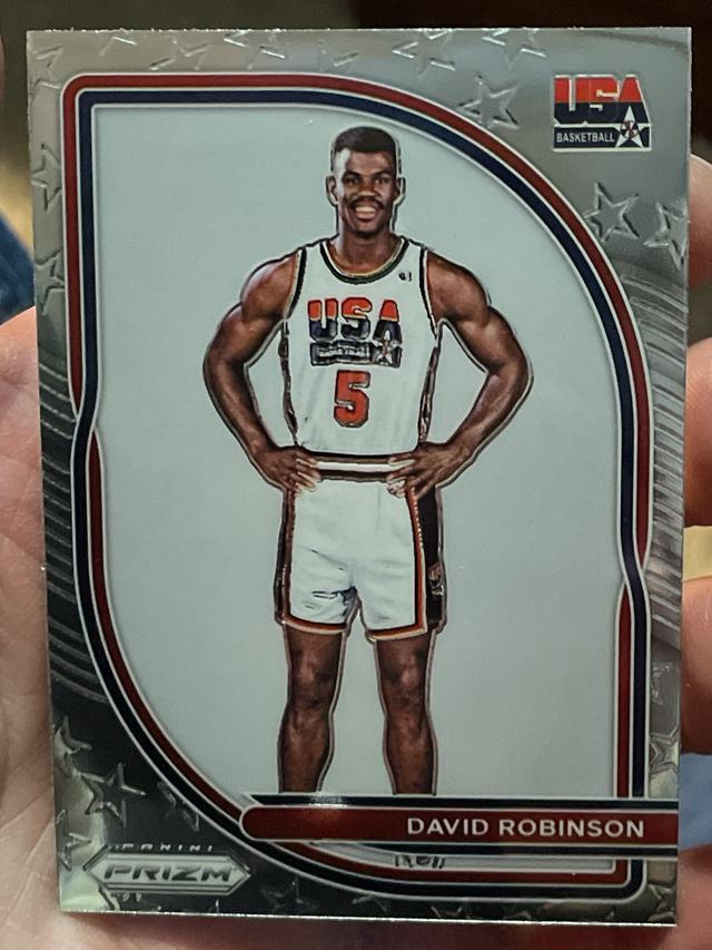 2020-2021 Panini Prizm Basketball David Robinson USA Set #5