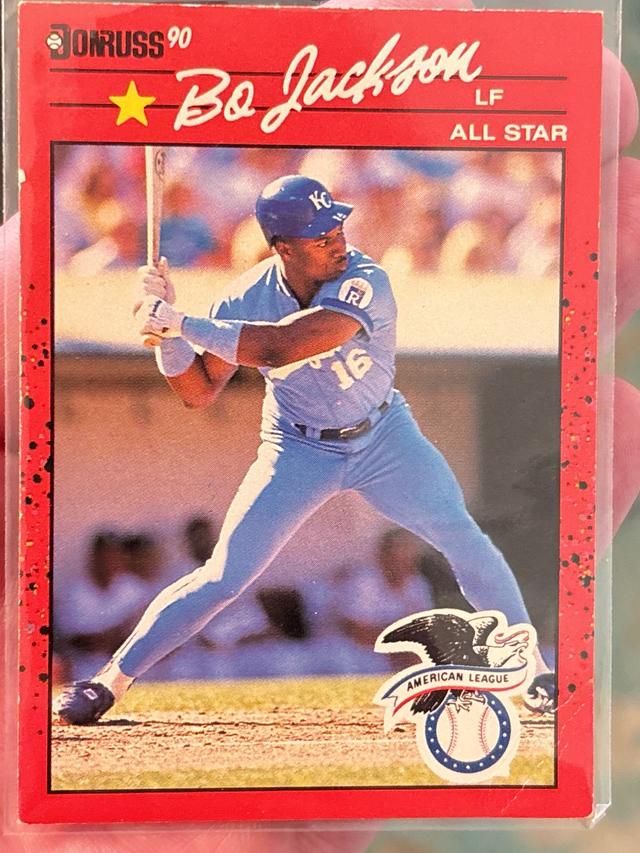 1990 Donruss Bo Jackson  All Star #650 