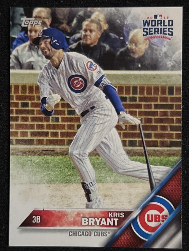 2016 Topps Chicago Cubs World Series Set Kris Bryant ﻿Base #WS-19