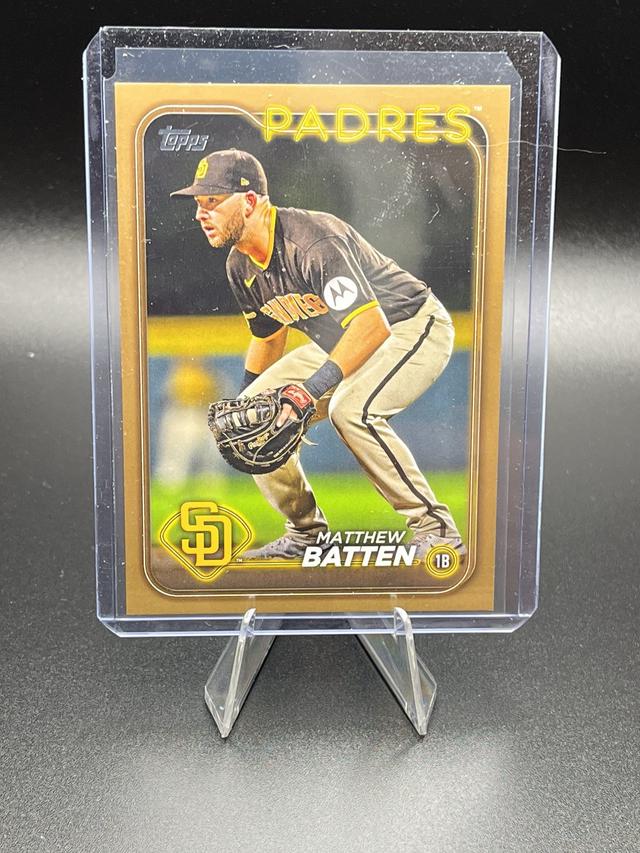 2024 Topps Series 2 Matthew Batten BASE SET Gold /2024 #384