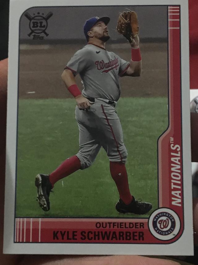 2021 Topps Big League Kyle Schwarber ﻿Base Set #7