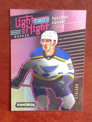 2023-24 Upper Deck Synergy Hockey Matthew Kessel Pink /699 #LN-MK