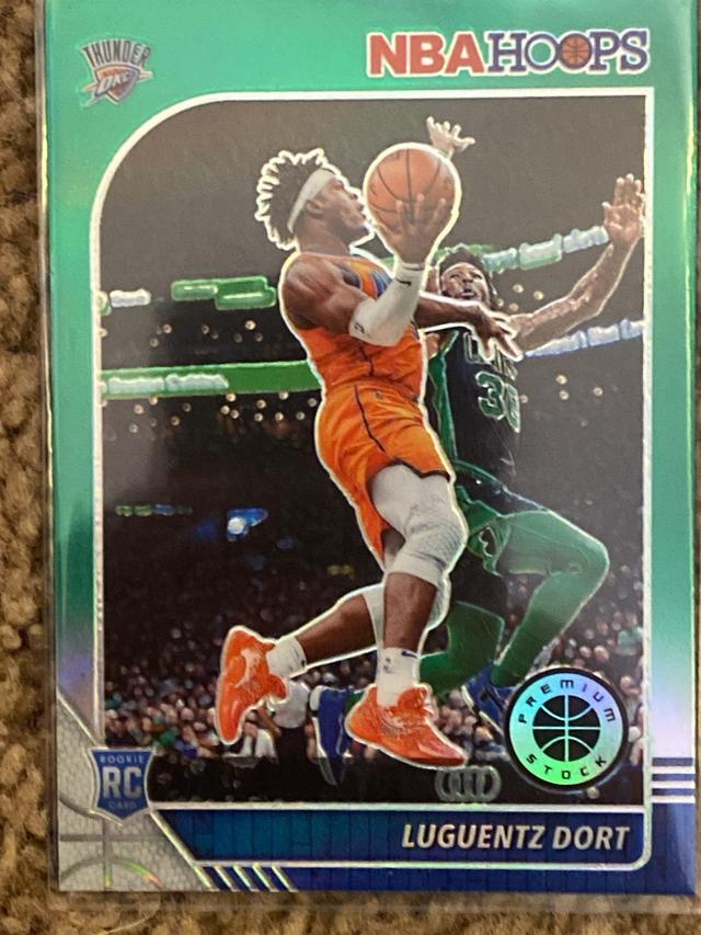 2019-20 Panini Hoops Premium Stock Luguentz Dort Base Set #213