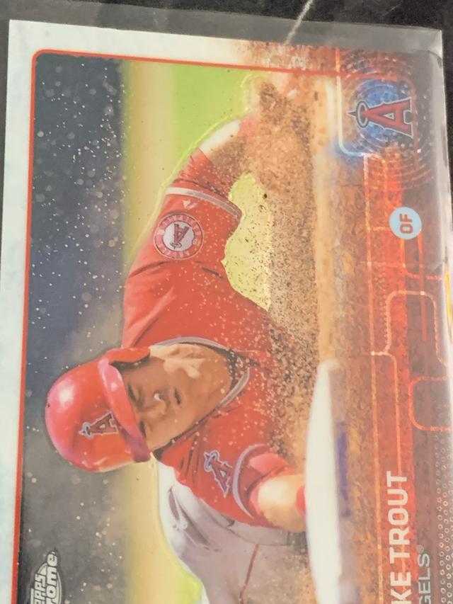 2015 Topps Chrome Mike Trout Base Set #51