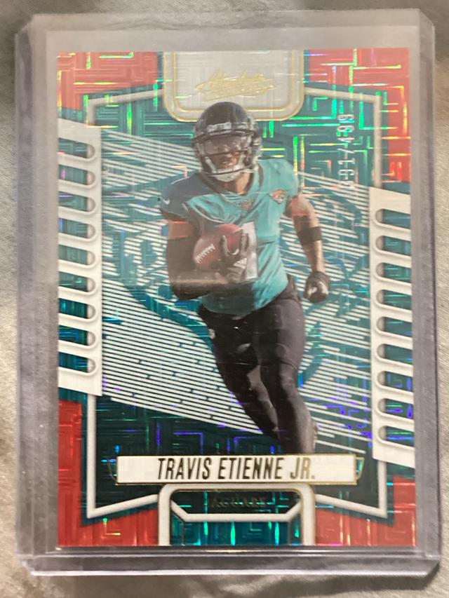 2023 Panini Absolute Travis Etienne Jr. ﻿Base Set #56