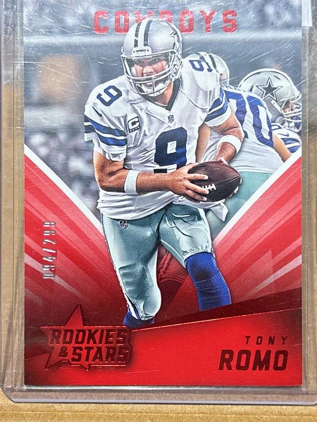 2015 Panini Rookies and Stars Football Tony Romo Base Set #51