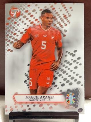 2023 Topps Pristine Road to Euro 2024 Manuel Akanji ﻿Base Set #188