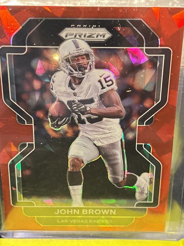 2021 Panini Prizm Football John Brown ﻿Base Set #177