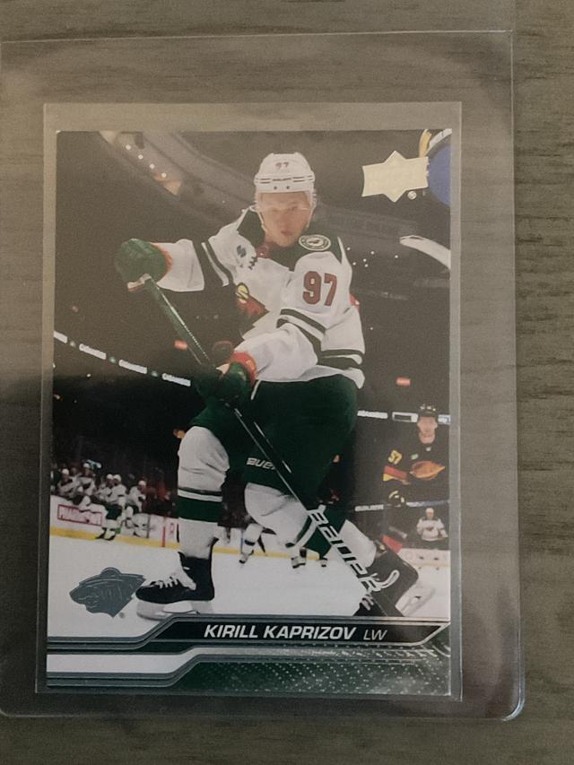 2023-24 Upper Deck Series 1 Kirill Kaprizov Base Set #88