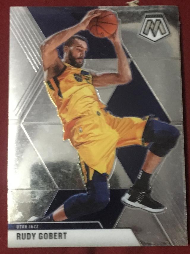 2019-20 Panini Mosaic Rudy Gobert Base Set #23