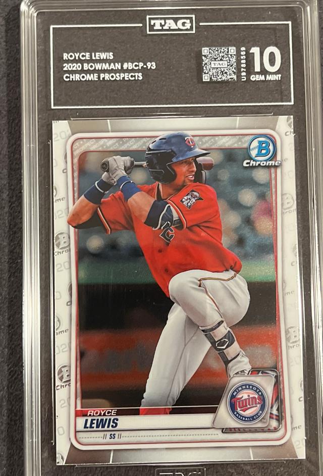 2020 Bowman Royce Lewis CHROME PROSPECTS I #BCP-93