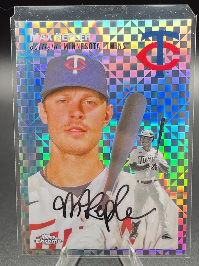 2023 Topps Chrome Platinum '54 Max Kepler BASE CARDS X-Fractors #288