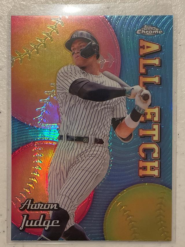 2024 Topps Chrome Aaron Judge Chrome All Etch Checklist #CAE-6