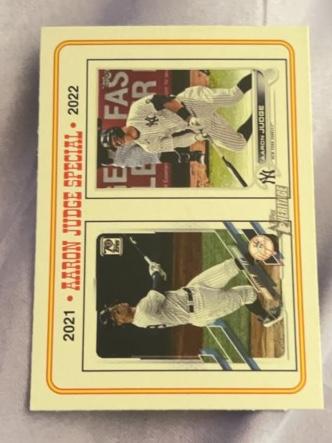 2023 Topps Heritage Aaron Judge Special AARON JUDGE TRIBUTE #4