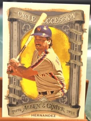 2024 Topps Allen & Ginter Keith Hernandez Cycle Succession #CS-9