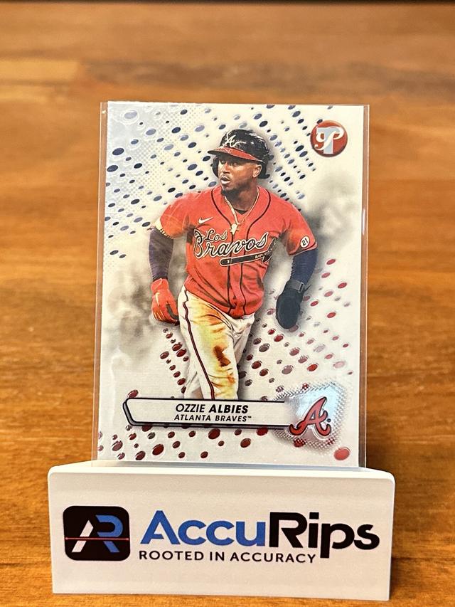 2023 Topps Pristine Ozzie Albies BASE #198