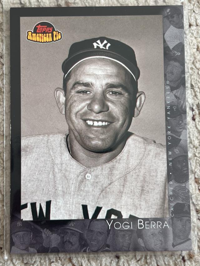 2001 Bowman Chrome Yogi Berra Rookie Reprints Set #1