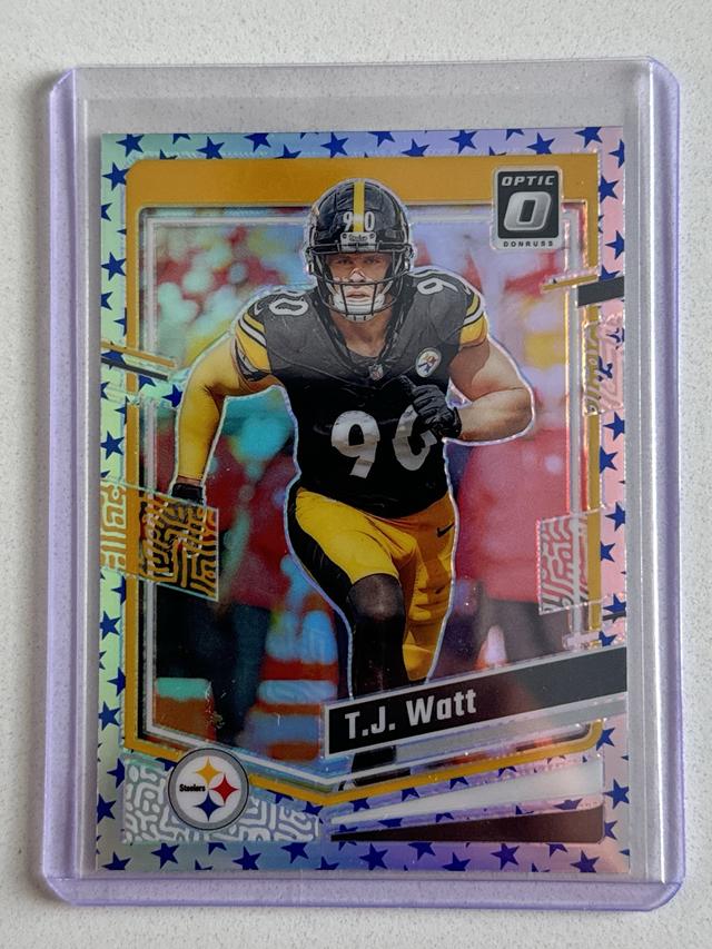 2023 Donruss Optic T.J. Watt ﻿Base Set Stars #166