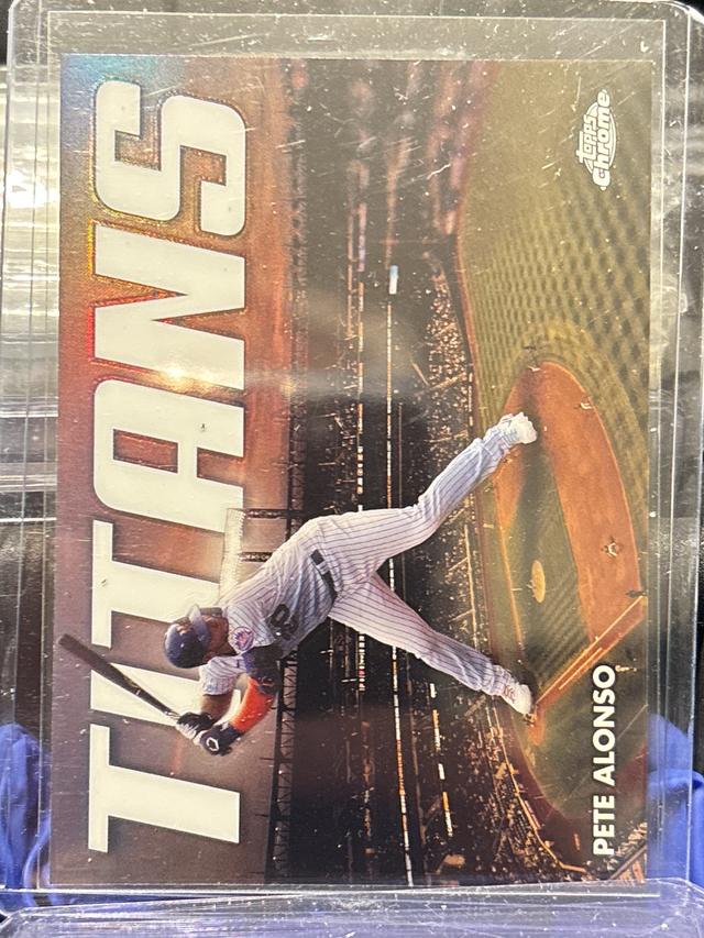 2023 Topps Chrome Update Series Pete Alonso TOPPS CHROME TITANS #CT-13