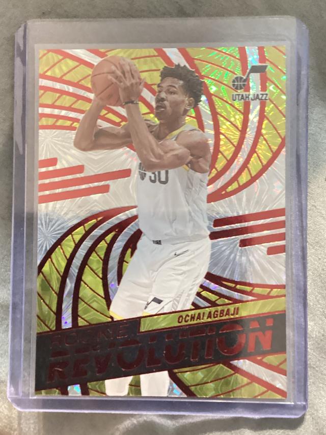 2022-23 Panini Revolution Ochai Agbaji Rookie Revolution Set Base Asia #10