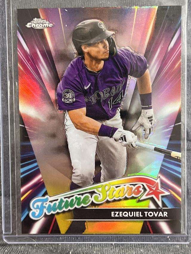 2024 Topps Chrome Ezequiel Tovar Future Stars Checklist #FS-19