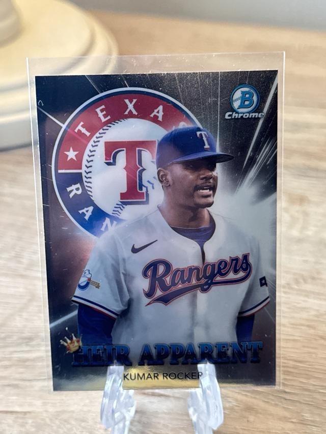 2022 Bowman Draft Kumar Rocker Heir Apparent Checklist #HA-3