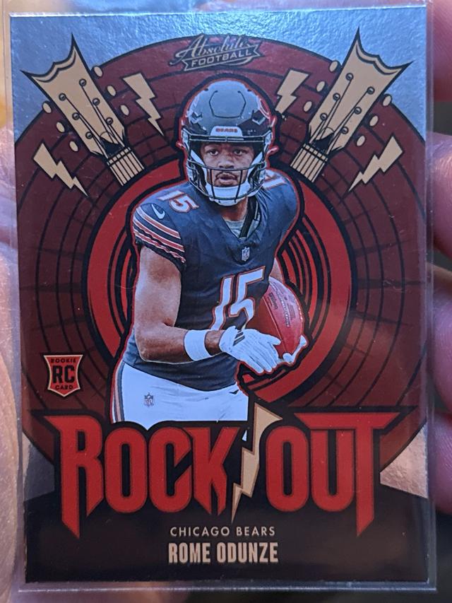 2024 Panini Absolute Football Rome Odunze Rock Out #RO-ROE