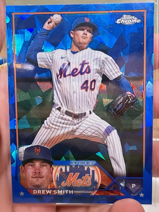 2023 Topps Chrome Update Series Sapphire Edition Drew Smith BASE #USCS30