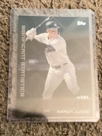 2023 Topps Series 2 Aaron Judge SIGNIFICANT STATISTICS Black /299 #SS-1