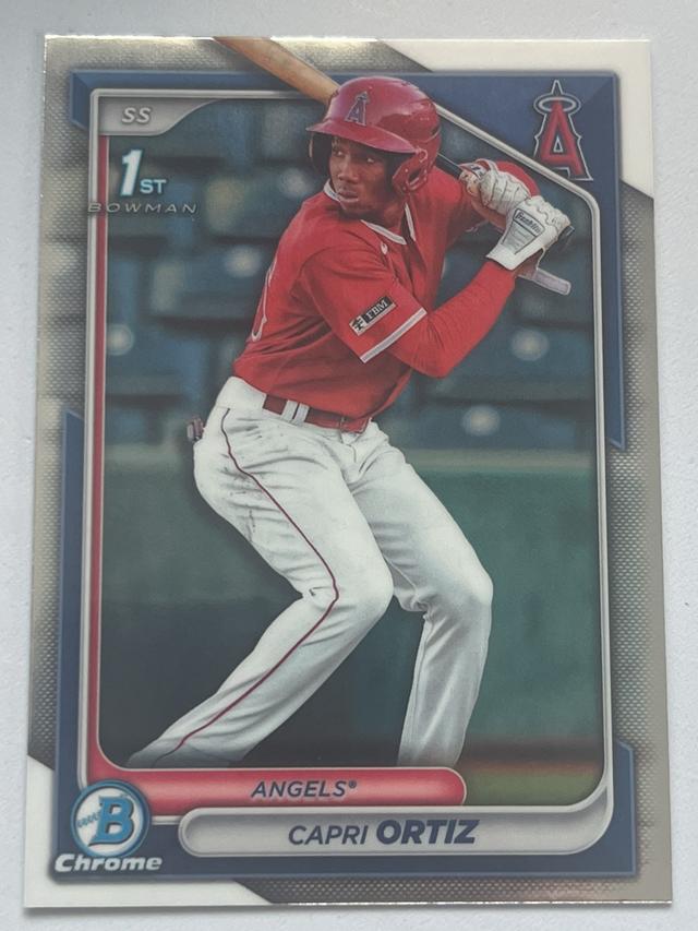 2024 Bowman Capri Ortiz CHROME PROSPECTS I #BCP-73